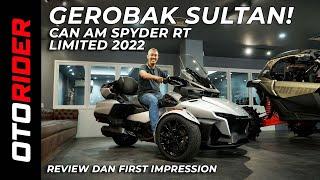 Cruiser 3 Roda Can Am Spyder RT Limited 2022 - Review dan First Impression  OtoRider