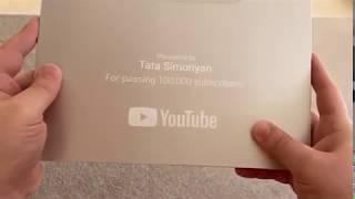 Tata Simonyan - 100.000 Subscribers #YouTubeCreatorAwards