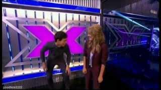 Caroline Flack & Matt Richardson Week 7 Live 80s Week SUN Funny Xtra Factor Highlights 2013