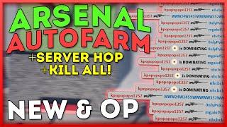 OP Arsenal Script Hack  Kill ALL + Auto Farmer AFK Kills ROBLOX *PASTEBIN 2021*