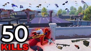 50 KILLS in YASNAYA POLYANA ONLY NEW KILL RECORD w AWM + UMP PUBG Mobile