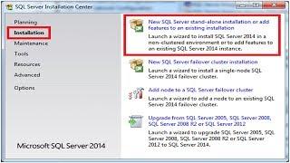 Install Sql Server 2014 on Windows 1011 @P-7