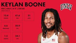 Keylan Boone - UNLV - 2023-24 Transfer Portal Highlights