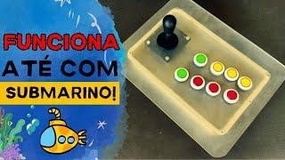 Construindo um Joystick Arcade Caseiro com Materiais Reciclados