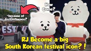 Didnt Expected this Jin Makes RJ his Successor Even Becomes an Icon of a Big Korean Festival?