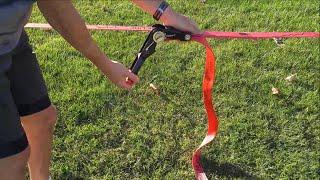How To Set Up A Slackline With Ratchet