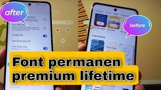 Cara Ganti Font Di HP Realme Gratis Permanen Tanpa Ubah Wilayah Tanpa Zfont di HP Realme C55