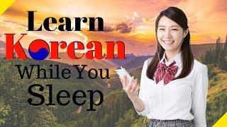 Learn Korean While You Sleep  Most Important Korean Phrases and Words  EnglishKorean 8 Hours