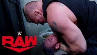 Brock Lesnar goes on a backstage rampage Raw Nov. 4 2019