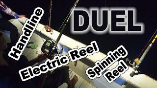 Mana Yg Duluan Strike Handline - Spinning Reel -Electric Reel ? DUEL #1