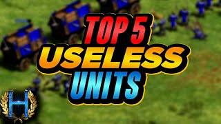 Top 5 Most Useless Units In AoE2