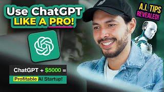 ChatGPT Guided Journey Building an App from IDEA to LAUNCH in Just 9 WEEKS