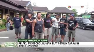 Polisi Tangkap Pembobol Rumah di Jember