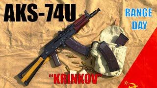 AKS-74U krinkov shooting