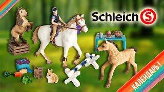 Распаковка конного адвент-календаря Schleich 2018  Schleich advent calendar 2018 97780