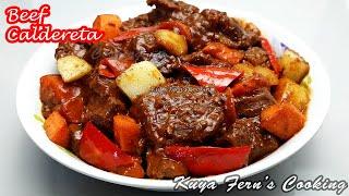 HOW TO MAKE YUMMY BEEF CALDERETA