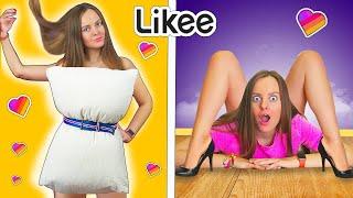 ПОВТОРЯЮ МОДНЫЕ ТРЕНДЫ LIKEE и ТИК ТОКА ЛУЧШИЕ Лайфхаки ИЗ TIK TOK и ЛАЙКИ VIRAL LIFE HACKS