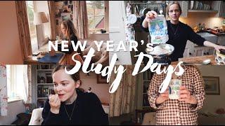 Study Days new year makeup routine baking at home