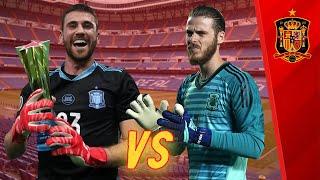 Unai Simón vs David De Gea  Spain  HD