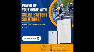  Solar Battery Special Offer  - Ozeal Energy