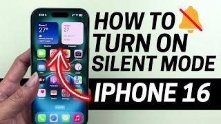 How to Turn On or Off Silent Mode in iPhone 16 Plus & Pro?