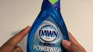 Dawn Ultra Platinum Powerwash Dish Spray Unboxing