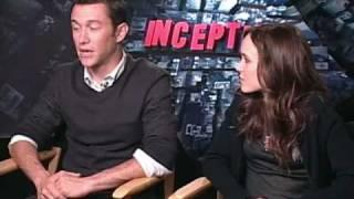 Exclusive Short interview with Joseph Gordon-Levitt and Ellen Page about Inception