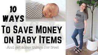 TIPS TO SAVE MONEY ON BABY ITEMS  BABY ON A BUDGET