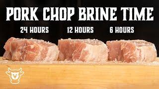 How To Season Pork Chops Experiment - When to Brine Pork Chops WOW