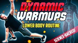 Dynamic Warmup Lower Body Routine Perfect for Leg Day