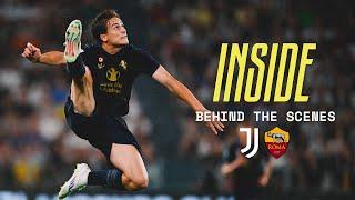 INSIDE Juventus Roma  Behind the Scenes of Koopmeiners Nico and Conceiçãos Debut