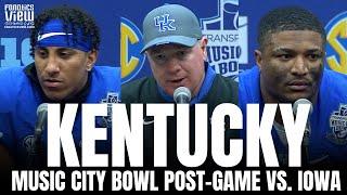 Kentucky Wildcats & Head Coach Mark Stoops React to Kentuckys Music City Bowl Loss vs. Iowa