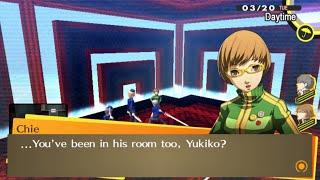 Persona 4 Golden  Yus Cheating is Discovered TV World Conversations