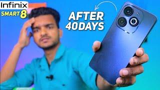 5 Major Problems - infinix smart 8 review after 40 days  infinix smart 8