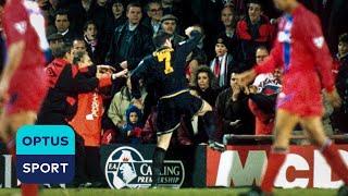 Eric Cantona really said THIS after his infamous kung-fu kick