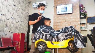 Potong Rambut Anak Keren Naik Mobil - Mobilan