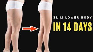 Slim ButtThighCalves in 14 DAYS 12 Min STANDING Intense Lower Body Workout No Equipment