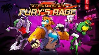 Security Breach Furys Rage  Beating Hard Mode Secret FNAF Lore Boss? Part 2