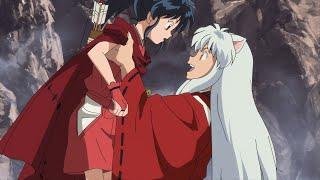 Inuyasha meets Moroha English Dub Inuyasha and Morohas Renuion Cute Moments