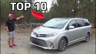 Top Ten 8 Passenger Vehicles of 2020