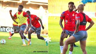 BLACK STARS PLAYERS SHOOTING DRILLS & FULL TRAINING ON DAY 2