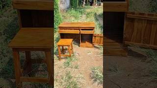 Meja Kasir Minimalis Laci Istimewa Full Kayu Jati Furniture Jepara