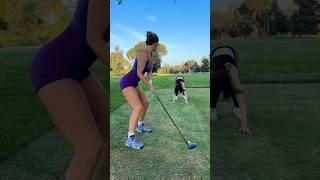 A hole in one ️️‍️ #hannahstocking @HannahStocking #golf #funny #comedy #shorts