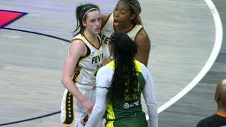 DOUBLE Technicals Caitlin Clark & Victoria Vivians After Clarks 3  Indiana Fever vs Seattle Storm