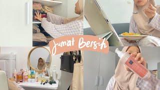 A day in my life  Edisi Jumat Bersih beres beres kamar 