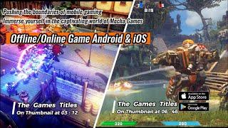 TOP 8 Best Game Mecha  Adventure Roguelike Futuristic Offline  Online Android & iOS