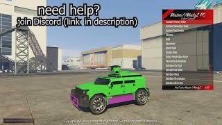 GTA Online PC 1 46 NEW MOD MENU MisterModz + Download free