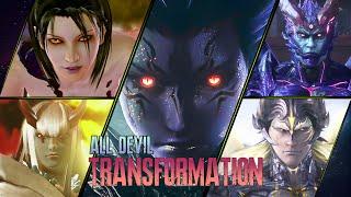 ALL DEVIL GENEDEMON TRANSFORMATIONS IN TEKKEN  TEKKEN 8 4K