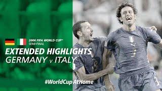 Germany 0-2 Italy  Extended Highlights  2006 FIFA World Cup