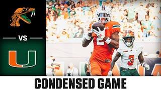 Florida A&M vs. Miami Condensed Game  2024 ACC Football